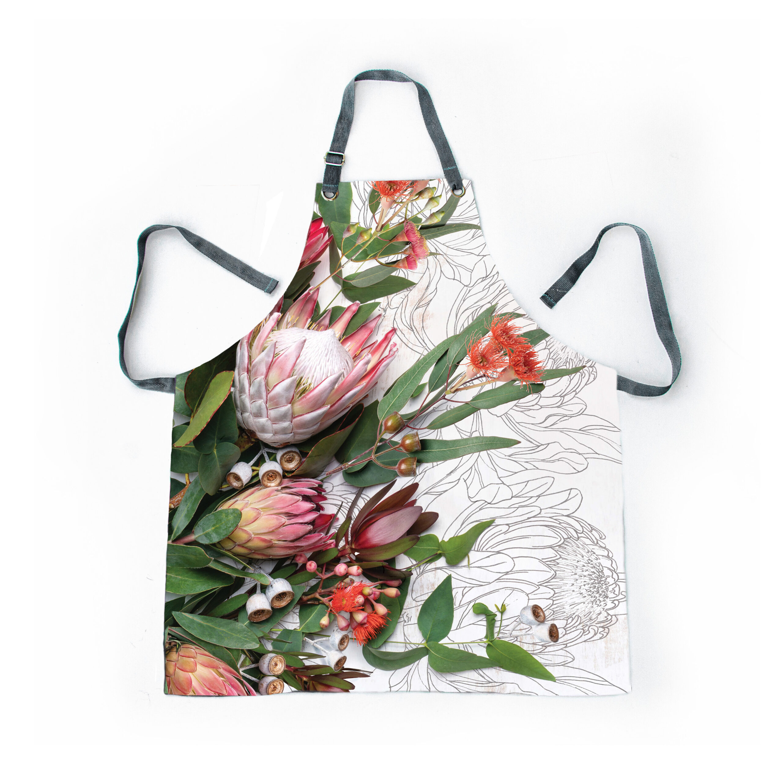 _Apron_Fig_Protea1 Apron - Protea Wildflower Bouquet - Image 1