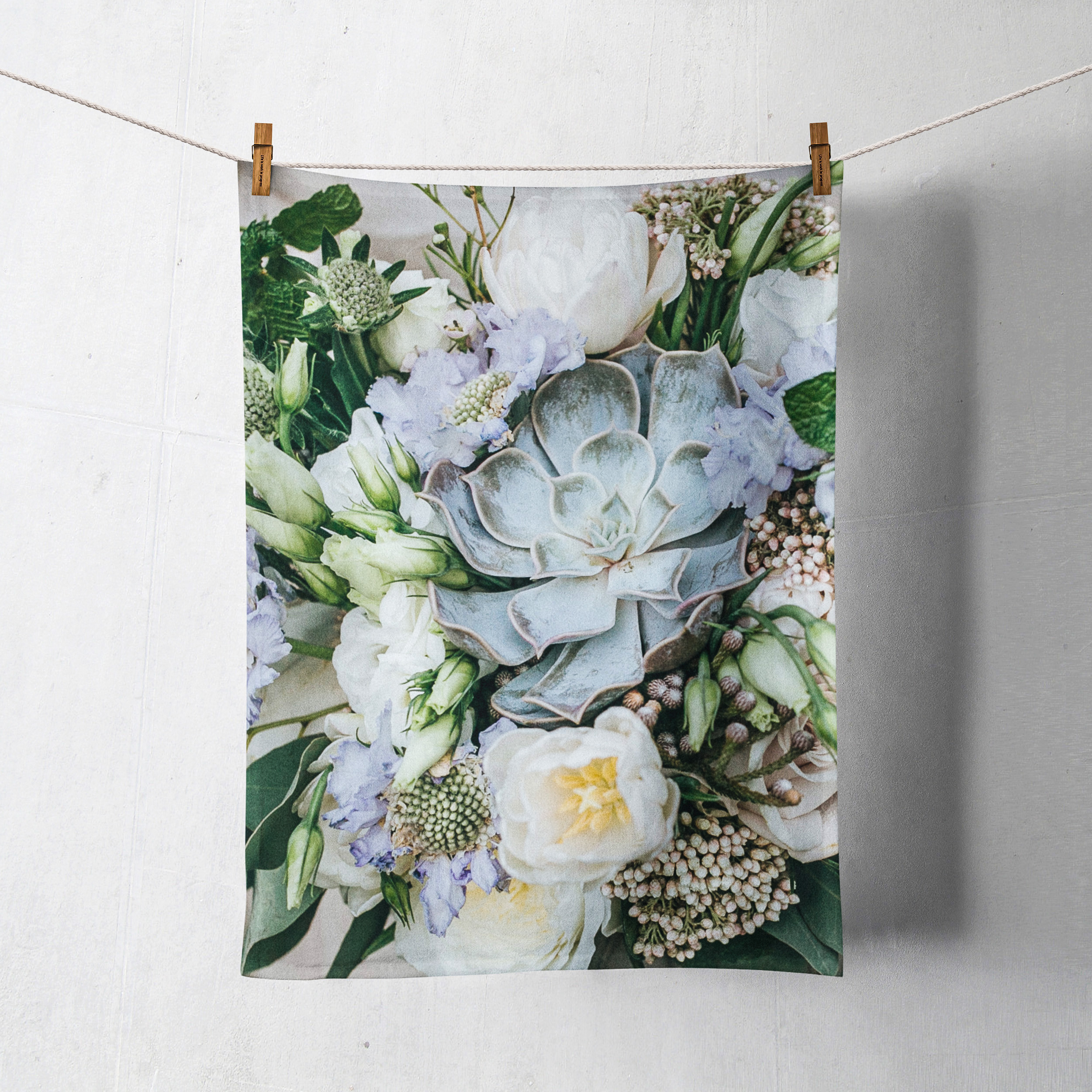 _FoodTowel_succulent_bouquet
