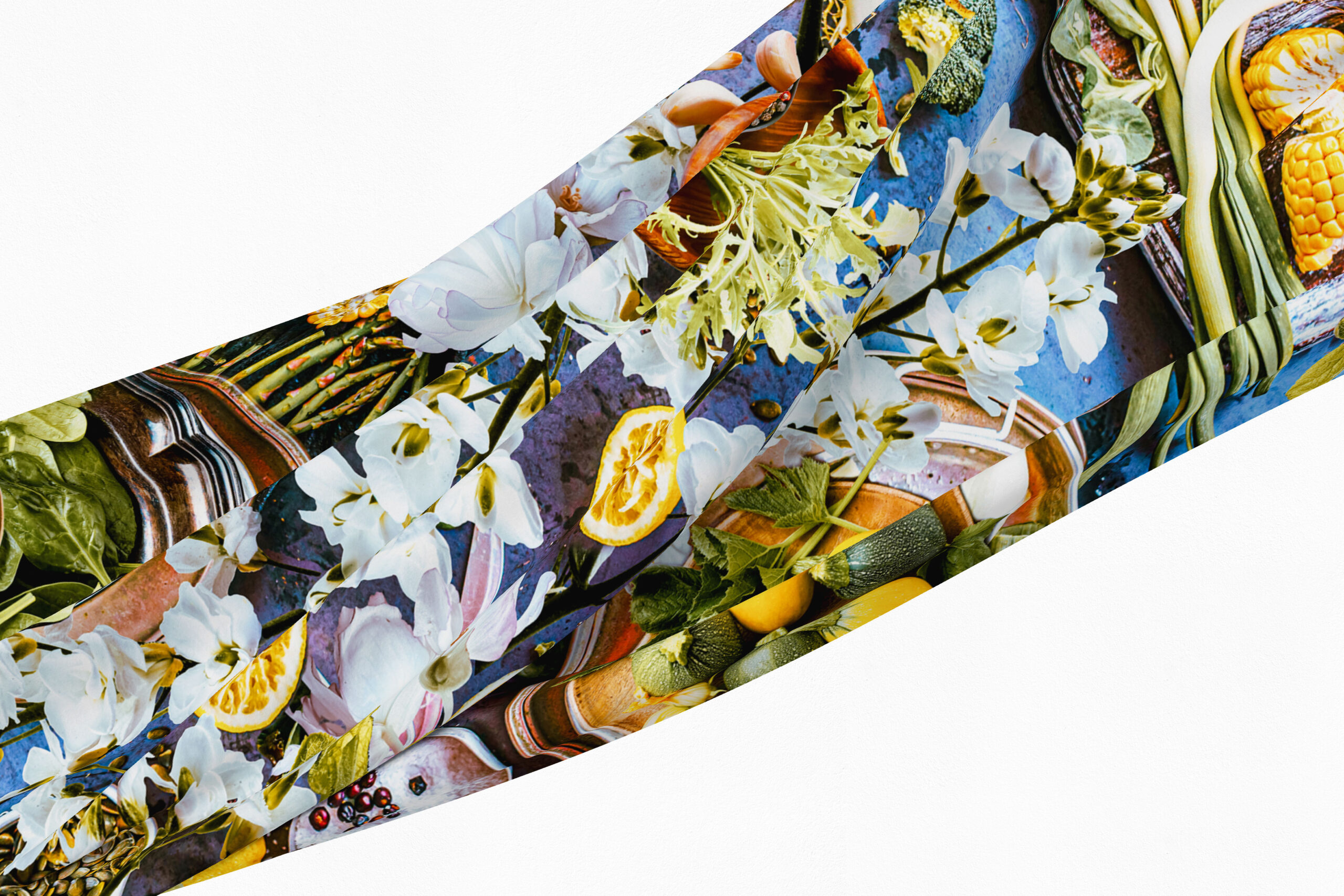 _Online_Tasblecloth_Blue_vegatable_spread