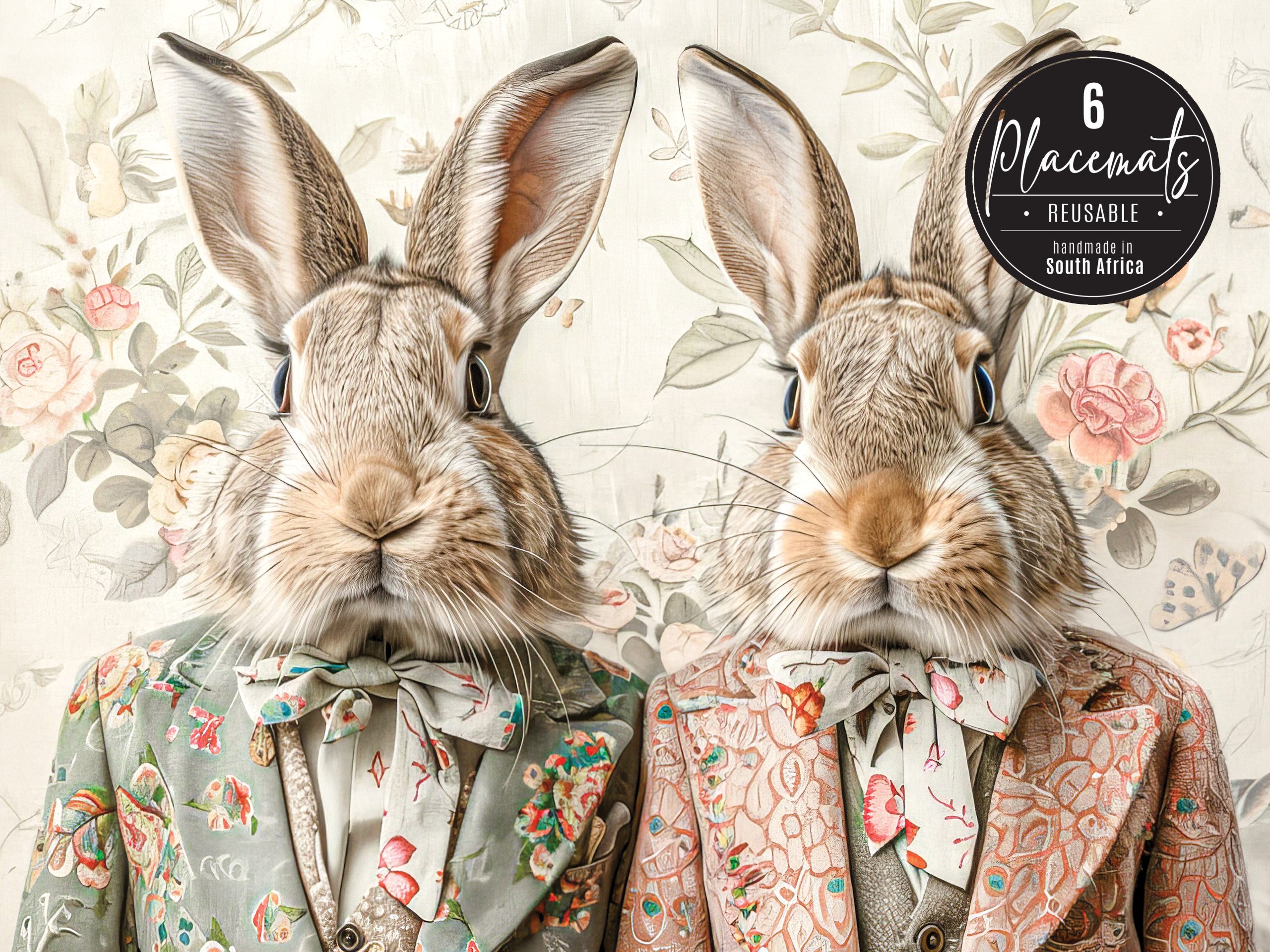 Placemats_Rabbit_twins_1