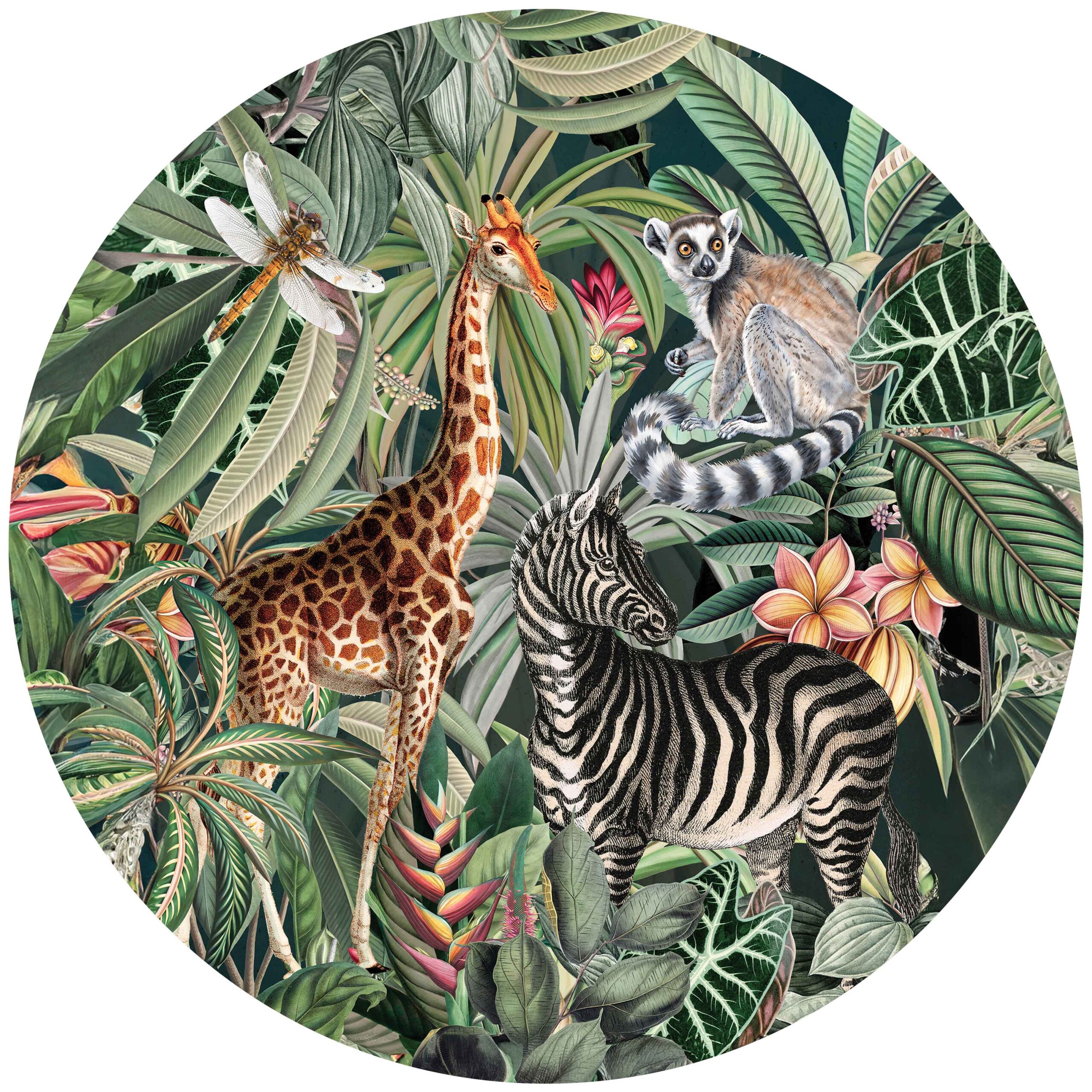 _Bowl_Cover_Jungle2 Bowl Cover - Jungle 2 - Image 1