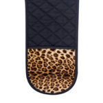 Chef's Double Oven Glove - Animal Skin Leopard