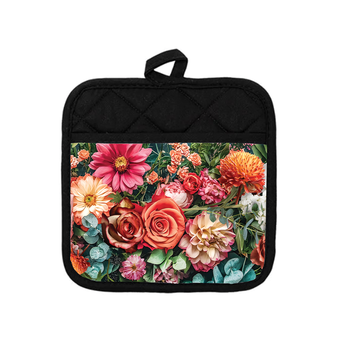 Potholder-13 Pot Holder - Luscious Blooms - Image 1