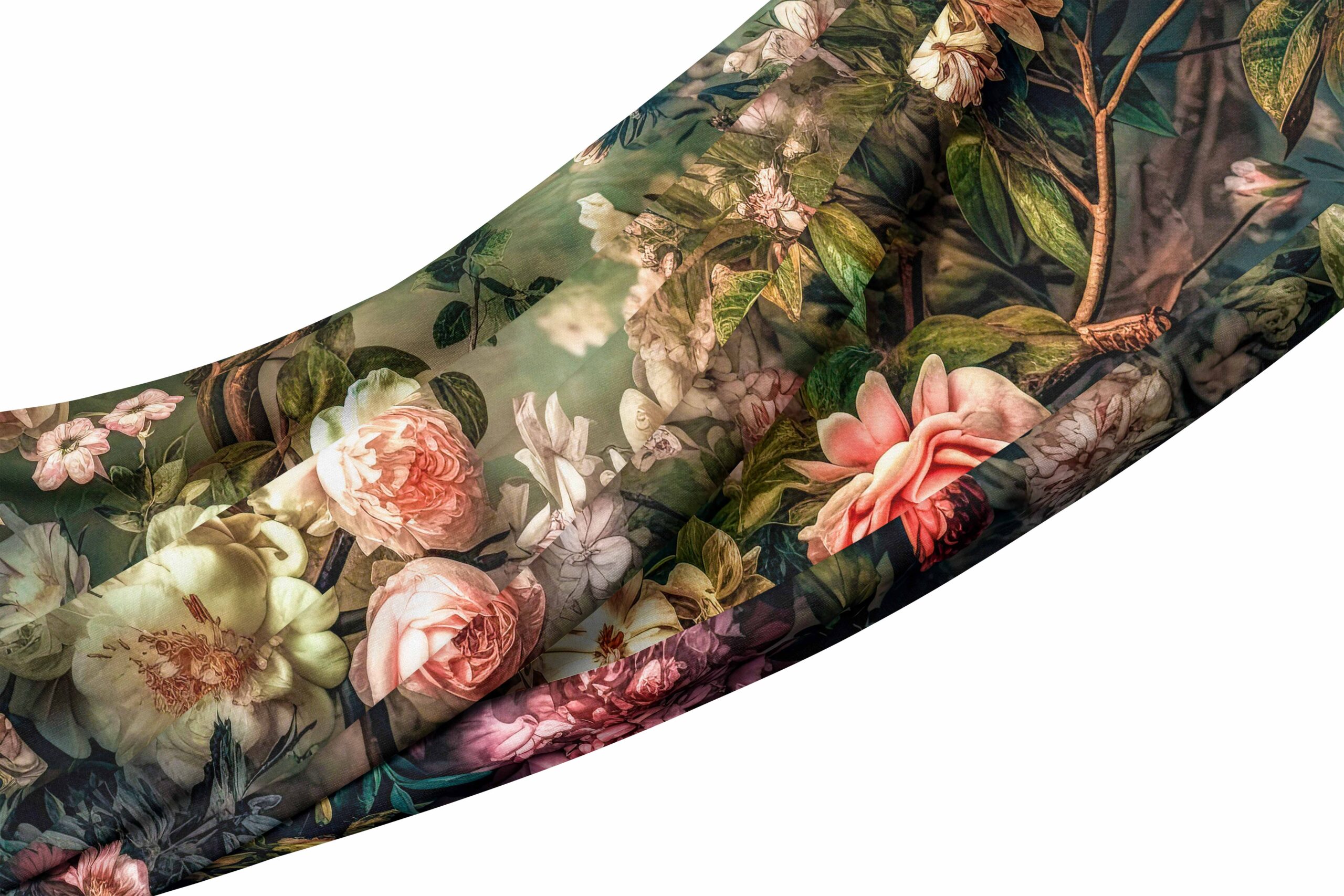 3Floating Fabric Mockup (16FFv.6) by Creatsy 2 Tablecloth - A Secret Garden - Image 1