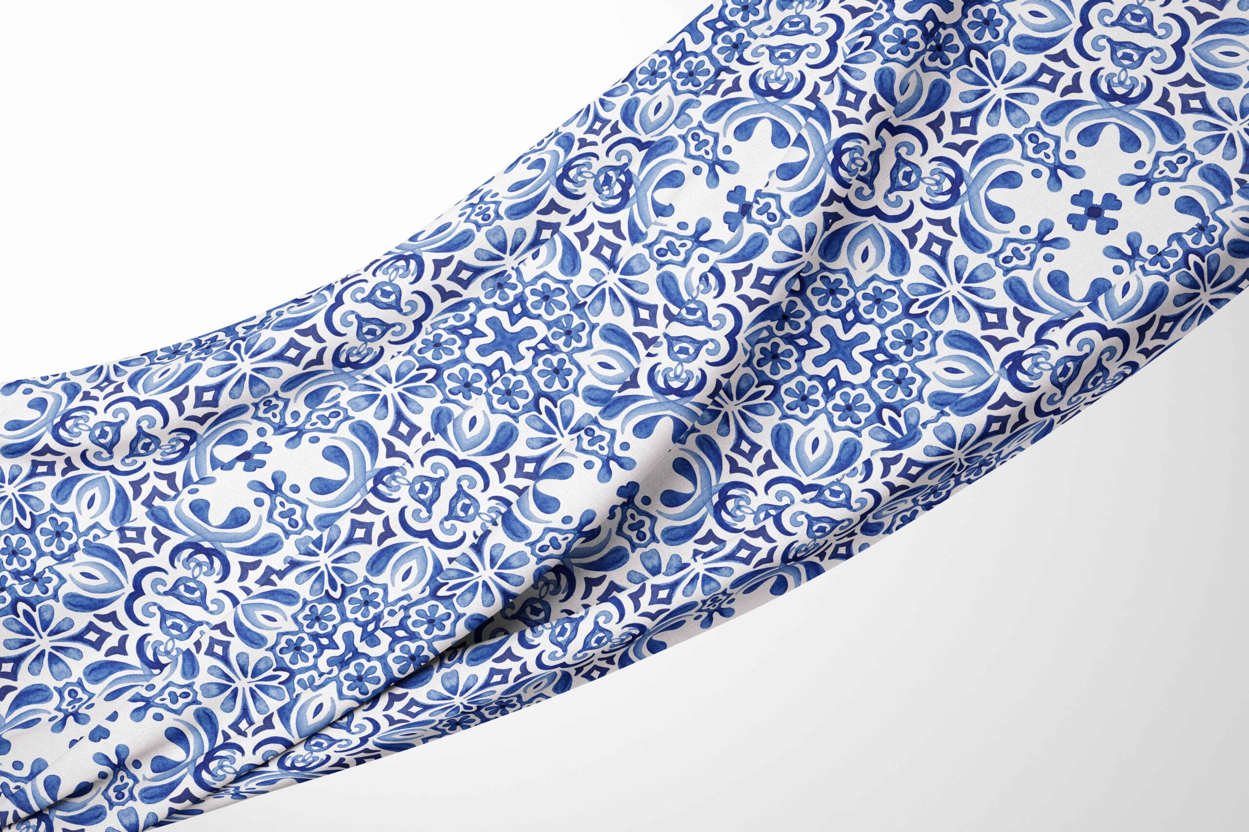 Tablecloth Blue Azur Tiles