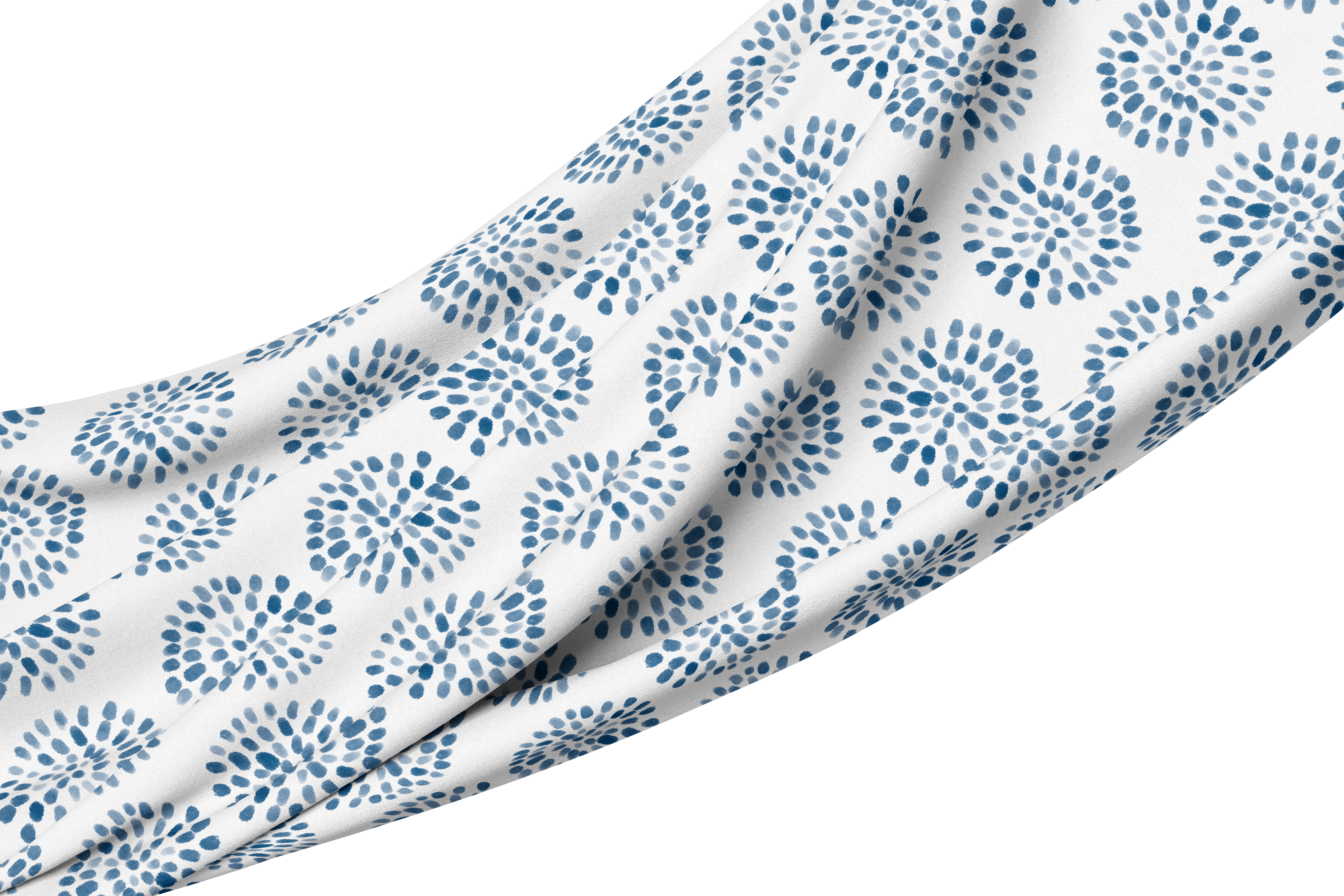 Tablecloth Blue Ink2
