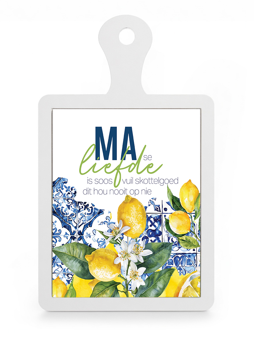 Ma Platter1 Cutting Board / Platter Large - Ma se Liefde - Image 1