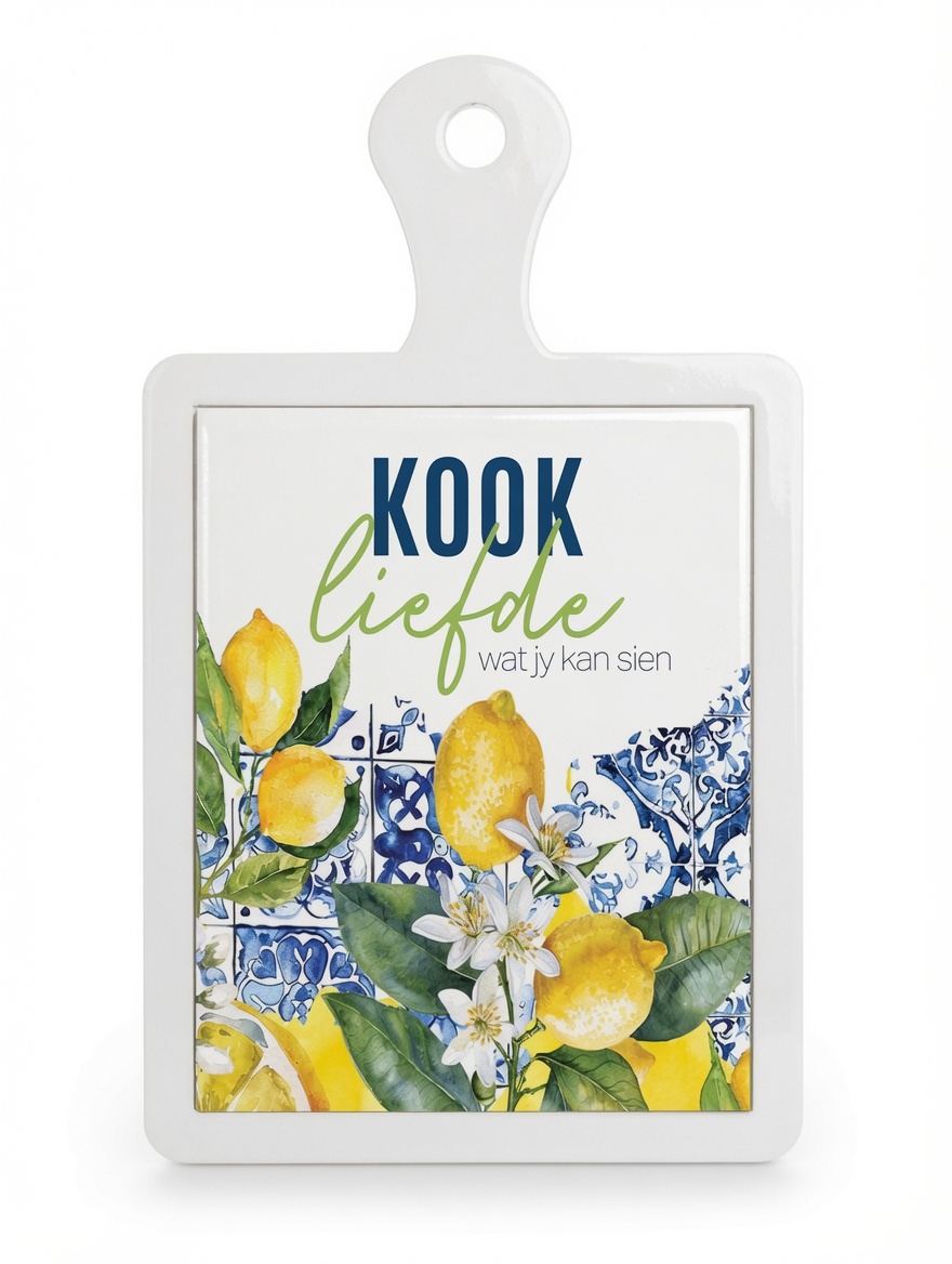 XTSkp Cutting Board / Platter Large - Kook is Liefde - Image 1