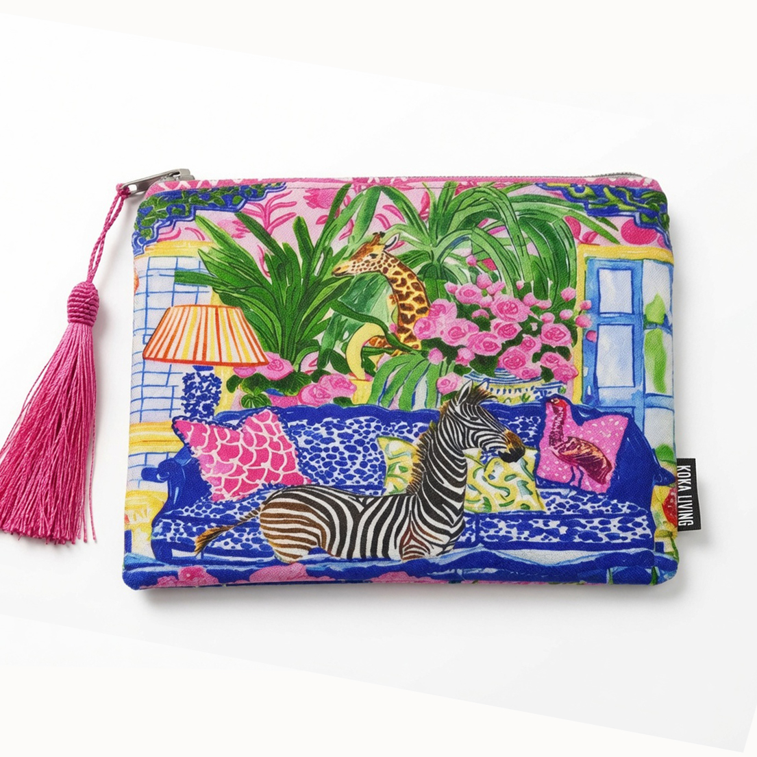 __Bag6 Lifestyle Bag - African Zebra Couch - Image 1