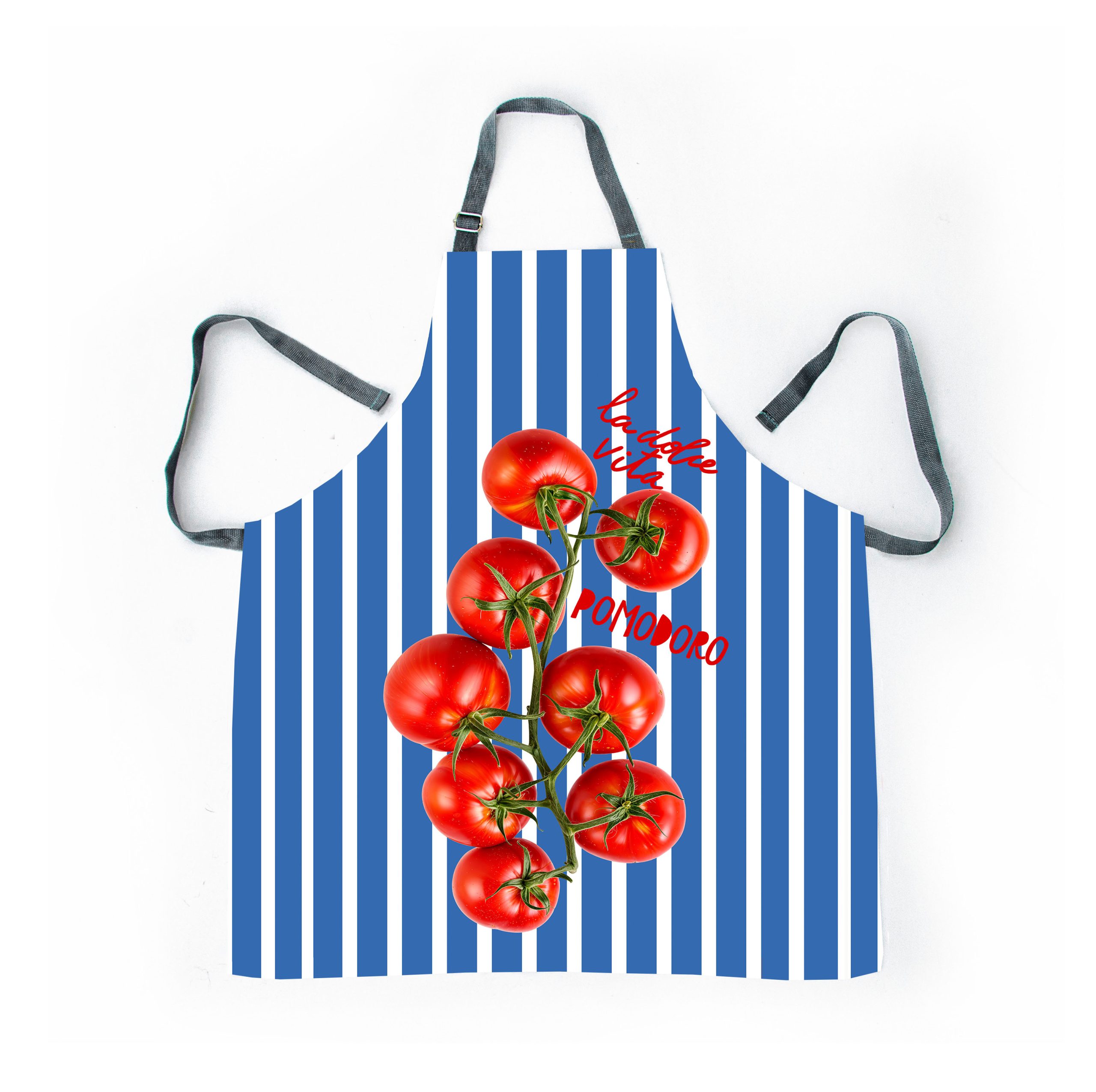 Blue Apron - A Tomato Blue Stripe - Image 1