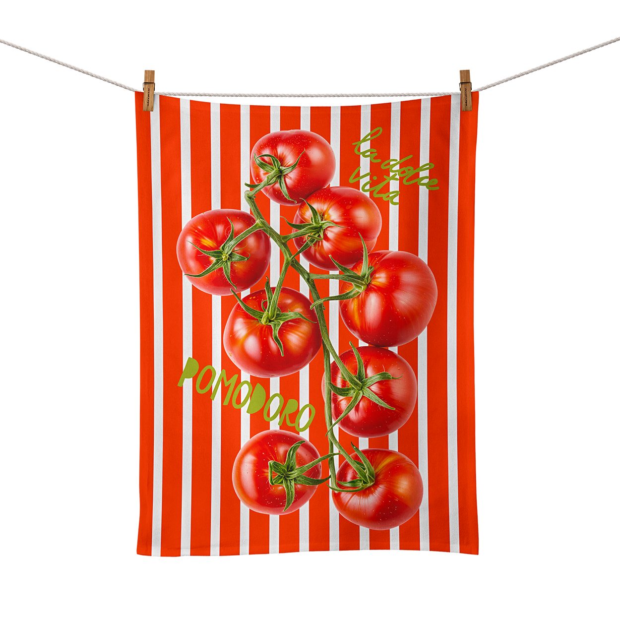 Foodtowel Tomato White67