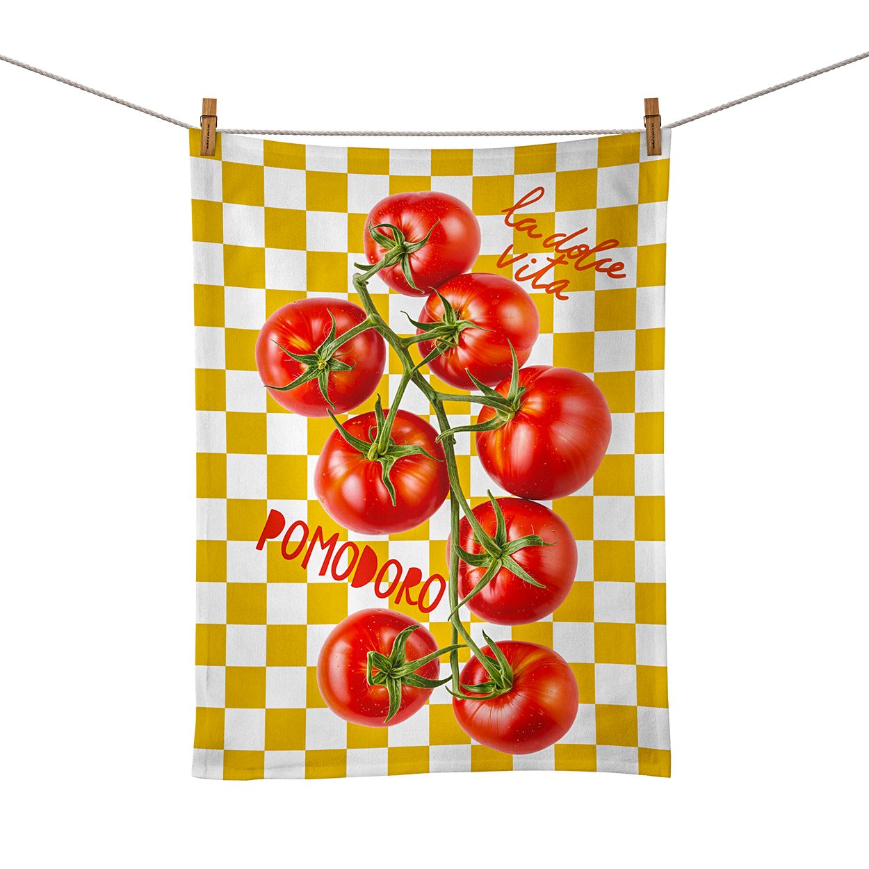 Foodtowel Tomato White8