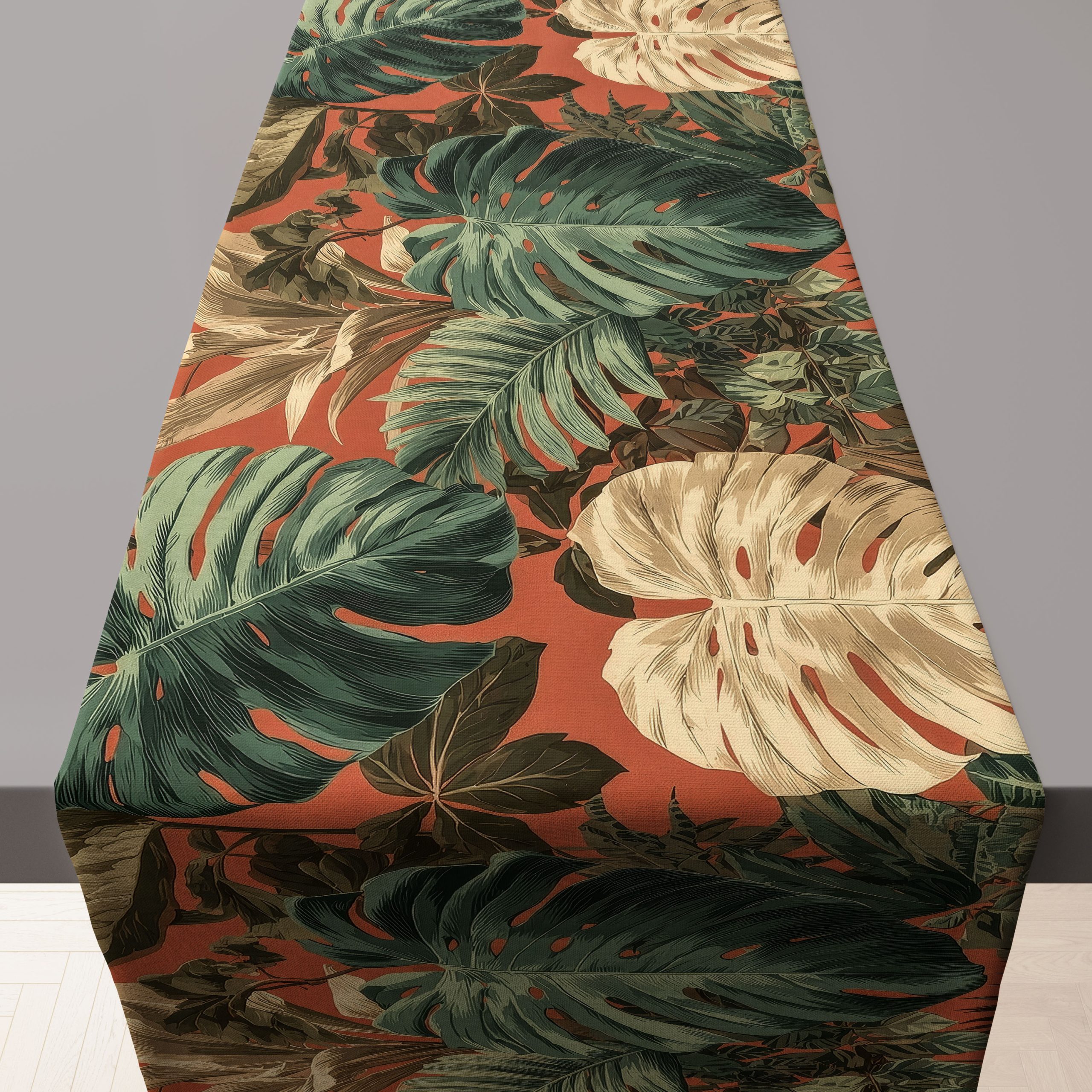 Table Runner tropical Rust online