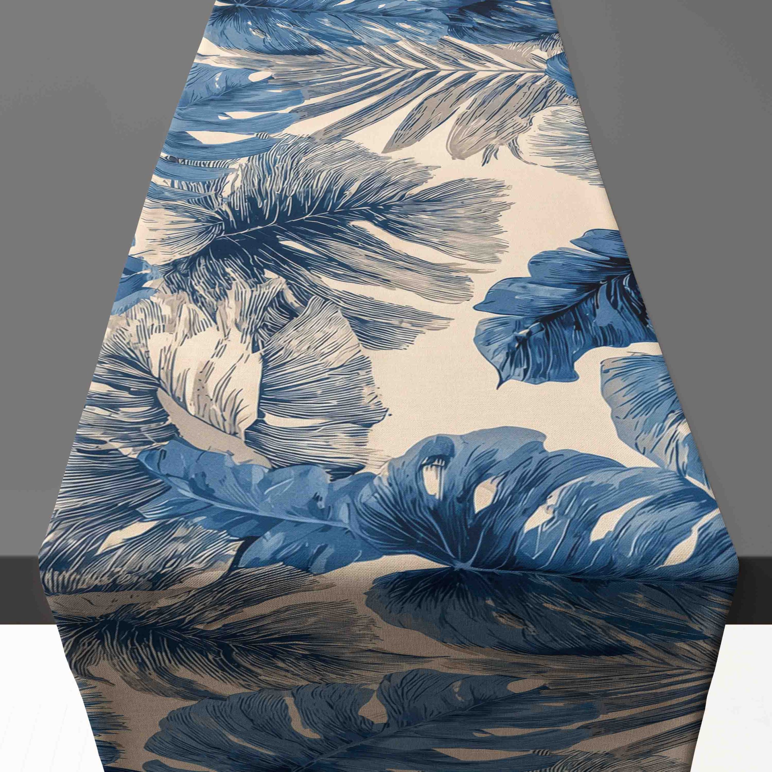 Tropical Blue leaves