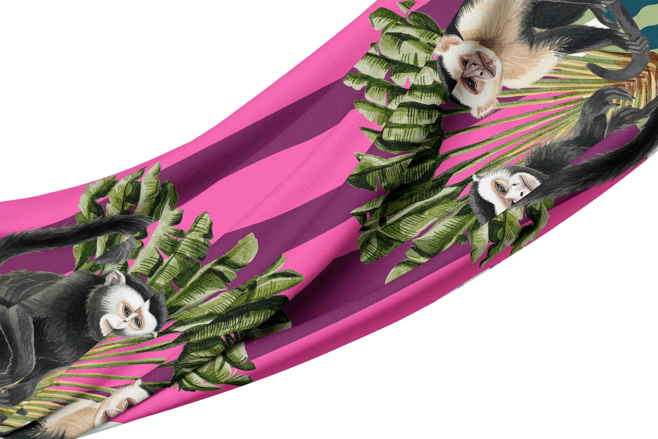 __tablecloth monkey pink