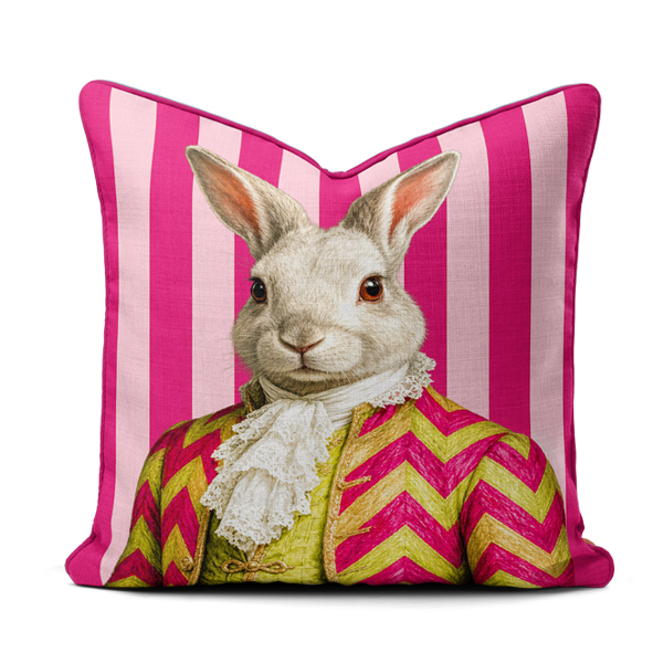 -----3Online scatter 6 A Scatter Cushion – Haas Pink Stripe Chevron - Image 1